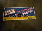 3451 Stadsradio Rotterdam 94.6FM Sticker, Verzamelen, Stickers, Ophalen of Verzenden, Gebruikt, Film, Tv of Omroep