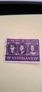 Postzegel 20ste verjaardag Benelux, Verzenden, Na 1940, Gestempeld