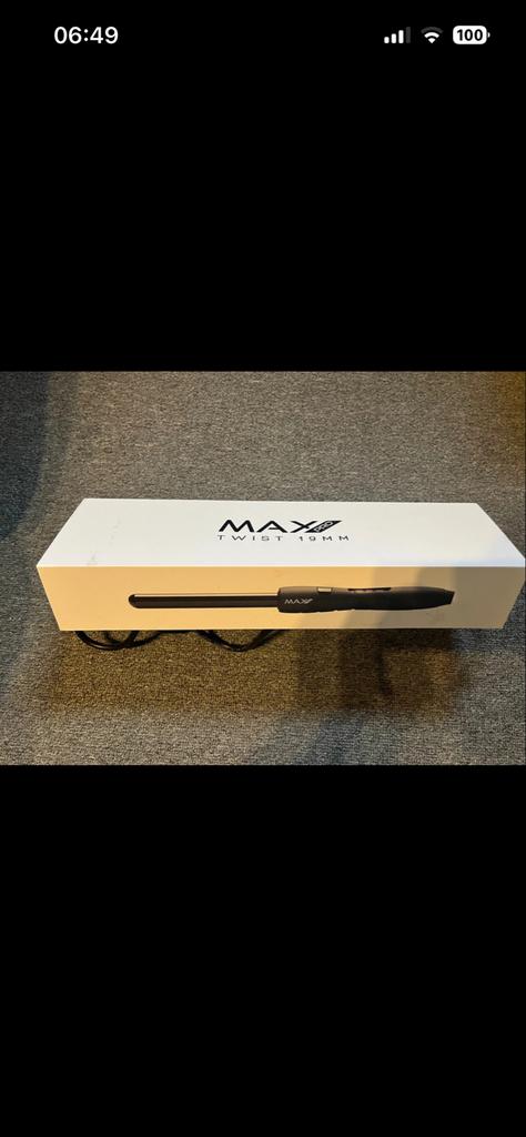 Max Pro Krultang - Nieuwstaat, Ophalen of Verzenden, Zo goed als nieuw, Haarverzorging