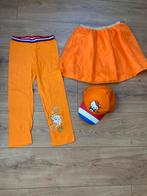 Koningsdag setje maat 134-140, Kinderen en Baby's, Kinderkleding | Maat 134, Ophalen of Verzenden, Zo goed als nieuw, Meisje, Setje