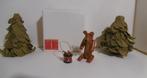 oud houten speelgoed kerst beer trommel poppenhuis winkeltje, Verzamelen, Poppenhuizen en Toebehoren, Poppenhuis, Ophalen of Verzenden