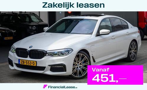 BMW 5-serie 530e iPerformance High Executive|M-PAKKET|PANO|L, Auto's, BMW, Bedrijf, Lease, Financial lease, 5-Serie, ABS, Achteruitrijcamera