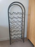 Metalen wijnrek, 24 flessen, 107H x 41B x 19.5D, Gebruikt, Metaal, Ophalen, 75 cm of meer