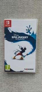 Nintendo Switch game Disney Epic Mickey: Rebrushed, Overige genres, 1 speler, Ophalen of Verzenden, Zo goed als nieuw