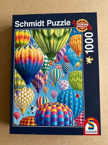 Schmidt puzzel/1000 stukjes/ Kleurrijke ballonnen/zgan beschikbaar voor biedingen