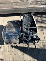 Yepp kinderstoel fiets front + windscherm en twee adapters, Fietsen en Brommers, Fietsaccessoires | Fietsstoeltjes, Ophalen, Zo goed als nieuw