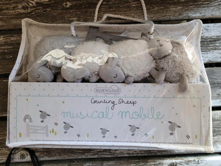 Silvercloud Muziekmobiel - Nieuw in Verpakkin, Kinderen en Baby's, Speelgoed | Babyspeelgoed, Nieuw, Mobiel, Met geluid, Ophalen of Verzenden