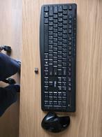Trust Evo Silent Draadloos Toetsenbord en Muis, Computers en Software, Toetsenbord en muis-set, Gebruikt, Ophalen of Verzenden