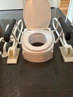 Toilet verhoger met extra beugels, Diversen, Verpleegmiddelen, Ophalen of Verzenden