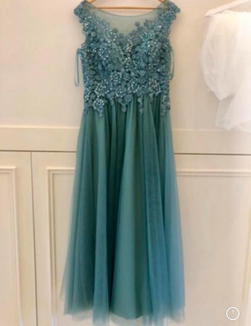 Prachtige Luxar Limited galajurk – maat 40/42 – turquoise, Kleding | Dames, Gelegenheidskleding, Nieuw, Galajurk, Maat 42/44 (L)