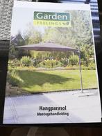Hangparasol, Tuin en Terras, Ophalen, Gebruikt, 3 tot 4 meter, Zweefparasol