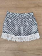 Costes - Katoen zomer rokje zwart wit - mt xs, Verzenden, Zwart, Zo goed als nieuw, Costes