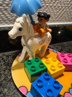 Duplo Paard met Meisje, Ophalen of Verzenden, Gebruikt, Complete set, Duplo