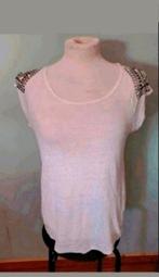 Pull&Bear wit top, Kleding | Dames, Tops, Maat 38/40 (M), Wit, Ophalen of Verzenden, Zo goed als nieuw
