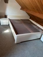 Auping bed 210x190 incl ombouw en 2 nachtkastjes, Ophalen, Strak modern, Tweepersoons, 180 cm