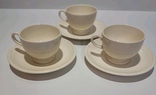 Wedgwood Edme kop en schotels 3 stuks, Antiek en Kunst, Antiek | Servies compleet, Ophalen of Verzenden
