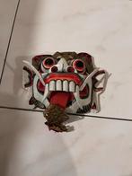 Een vintage / decoratief Aziatisch masker - Demonenmasker, Antiek en Kunst, Ophalen of Verzenden