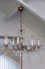 Prachtige Antieke Lamp - 8 Armaturen, Ophalen, Zo goed als nieuw, Glas, Antiek