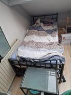 Stevig 1 persoons bed inclusief nachtkastje en matras, Huis en Inrichting, Ophalen, 90 cm, Eenpersoons, Zo goed als nieuw