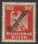 Rijk 1924 107 Dienst 10p, Postfris, Postzegels en Munten, Postzegels | Europa | Duitsland, Ophalen of Verzenden, Overige periodes