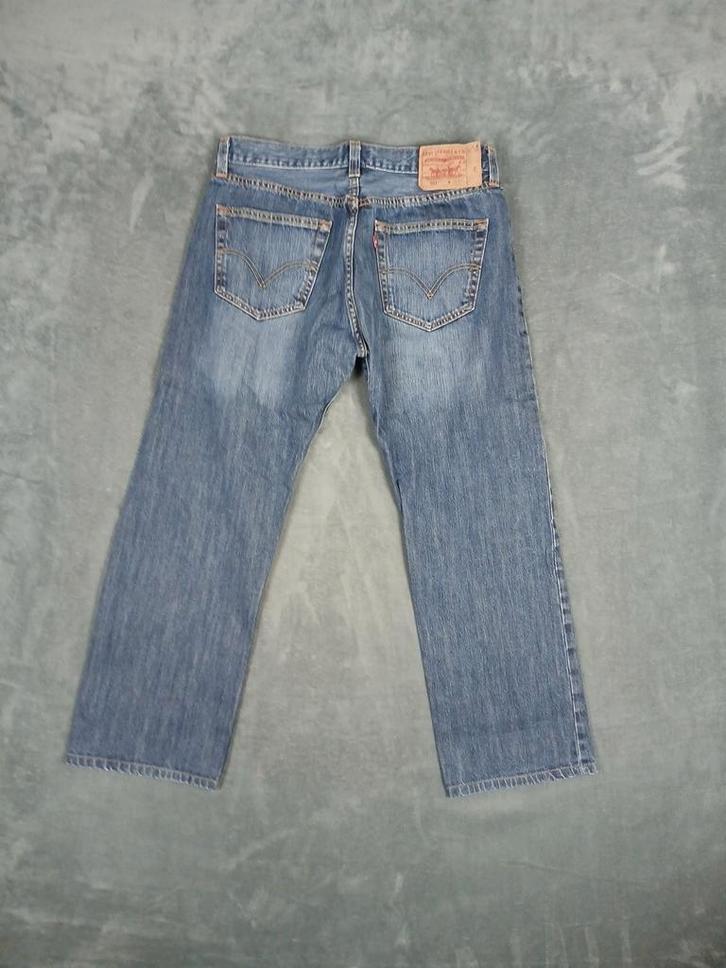 Levi's Broek Jeans 501 W36 L30 Blauw Straight, Kleding | Heren, Spijkerbroeken en Jeans, Zo goed als nieuw, W36 - W38 (confectie 52/54)