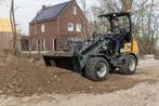 Giant minishovel / kniklader / wiellader te huur, Ophalen of Verzenden, Zo goed als nieuw