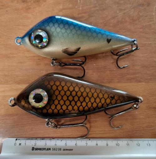 Locobay Forehead Jr Scandinavië  handmade Jerkbait Kunstaas, Watersport en Boten, Hengelsport | Roofvissen, Nieuw, Overige typen
