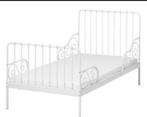 Ikea Minnen meegroeibed met lattenbodem en matrassen, Ophalen, Gebruikt, 70 tot 85 cm, Lattenbodem