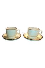 Noritake Folkstone Kop en Schotel Set, Gebruikt, Ophalen of Verzenden, Overige stijlen, Kop(pen) en/of Schotel(s)