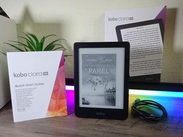 Kobo Clara HD ereader, als nieuw + doosje + laadkabel beschikbaar voor biedingen