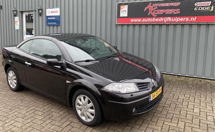 Renault Mégane Coupé-Cabriolet 1.6-16V Tech Line ClimaLeer, Auto's, Renault, Bedrijf, Te koop, Mégane, ABS, Airbags, Airconditioning