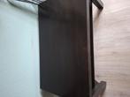 Zwarte salontafel ikea, Huis en Inrichting, Tafels | Salontafels, Ophalen, Gebruikt, 50 tot 100 cm, 50 tot 100 cm
