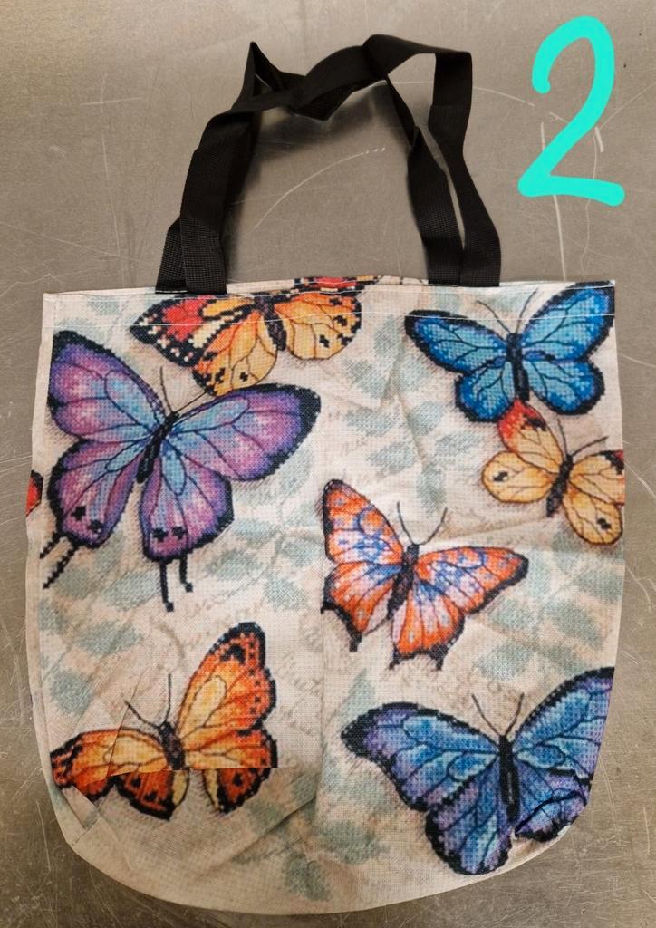 Ruime Nieuwe    " VLINDER" tas shopper, Sieraden, Tassen en Uiterlijk, Tassen | Damestassen, Nieuw, Shopper, Overige kleuren, Ophalen of Verzenden