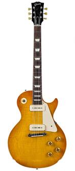 Gibson Les Paul Custom Shop R4-1954 Honeyburst uit 2001, Solid body, Gebruikt, Gibson, Ophalen of Verzenden