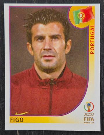 Panini sticker Luis Figo - Portugal, WK 2002 beschikbaar voor biedingen