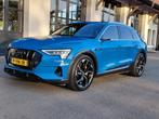 Audi e-tron 55 Quattro /Panoramadak/B&O/Acc/virtual, Auto's, 1800 kg, Zwart, Blauw, 43 €/maand