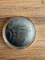 50 Gulden 1995 Proof – 50 jaar Bevrijding – zilver €60, Postzegels en Munten, Munten | Nederland, Ophalen of Verzenden, Koningin Beatrix