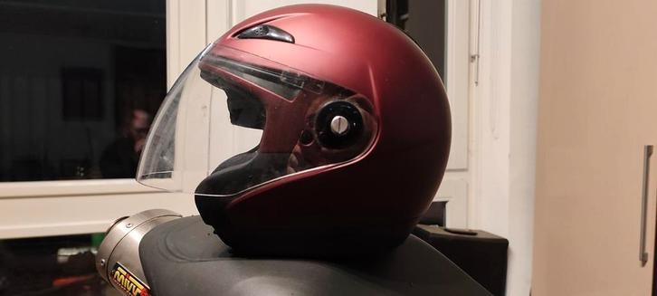 Airoh Jethelm - Maat XL (61) - Zo goed als nieuw, Motoren, Kleding | Motorhelmen, Heren, Jethelm, XL, Overige merken, Tweedehands