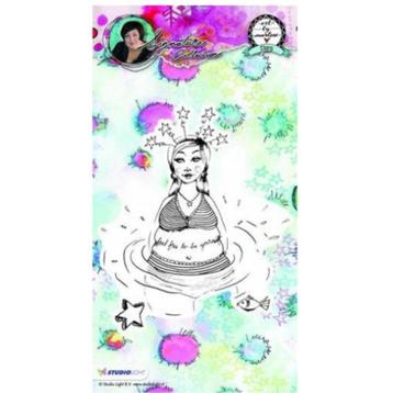 OPRUIMING!  Cling Stamp Chubby Chicks Art By Marlene nr.01  beschikbaar voor biedingen