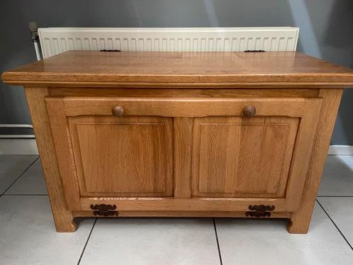 Oisterwijk geloogd eiken tv kast - dekenkist, Huis en Inrichting, Kasten | Televisiemeubels, Zo goed als nieuw, Ophalen