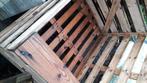 Grote houten kratten voor haardhout hooi dakpannen etc, 60 cm of meer, Gebruikt, Krat, 100 cm of meer