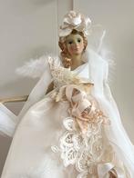 Kerstengel , ivoor, staand, hang , kerstpiek, Ophalen of Verzenden, Zo goed als nieuw