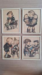 Hummel schilderij - set van 4, Antiek en Kunst, Ophalen