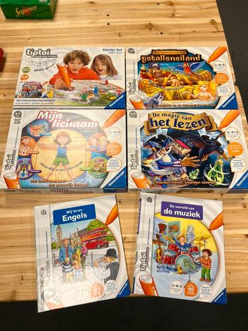 Tiptoi set + uitbreidingen xxl pakket.   Bieden  beschikbaar voor biedingen