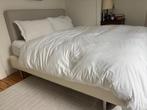 Boxspring lattenbodem 180 sultan, Ophalen, Gebruikt, Wit, Tweepersoons