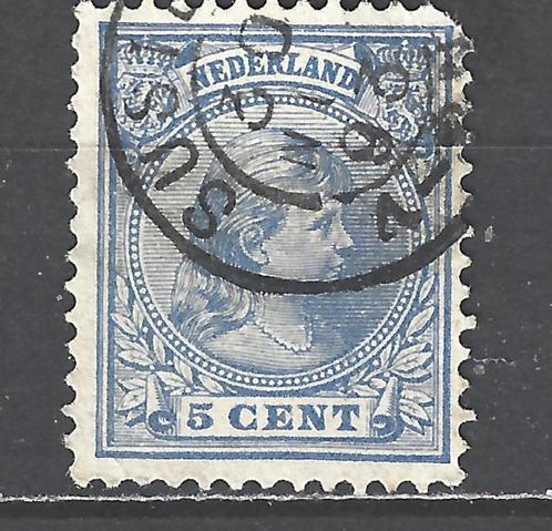 Nr. 35 SUSTEREN kleinrondstempel 1891 Nederland voor 10% CW, Postzegels en Munten, Postzegels | Nederland, Gestempeld, T/m 1940