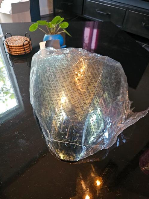 Icon Airflite fliteshield vizier nieuw in plastic goud geel, Motoren, Kleding | Motorhelmen, Ophalen of Verzenden
