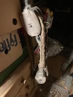 Houten touw blok, Ophalen