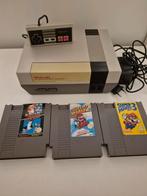 Nintendo met Mario spellen, Ophalen of Verzenden, Gebruikt, Met 1 controller, Met games