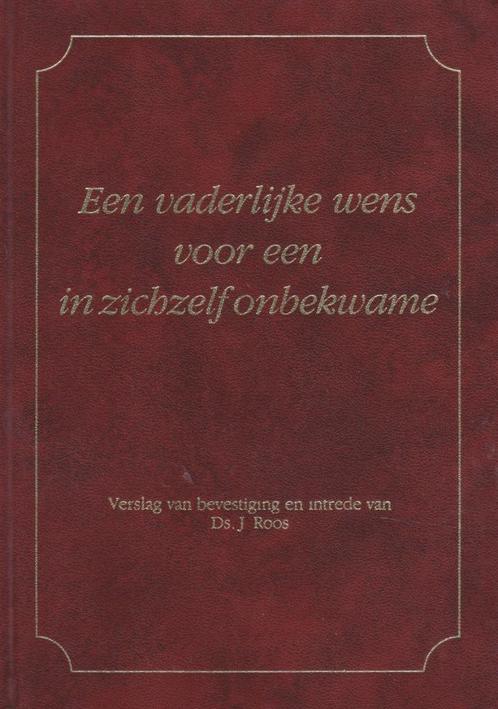 Ds.J.Roos - Een vaderlijke wens, Boeken, Godsdienst en Theologie, Gelezen, Ophalen of Verzenden